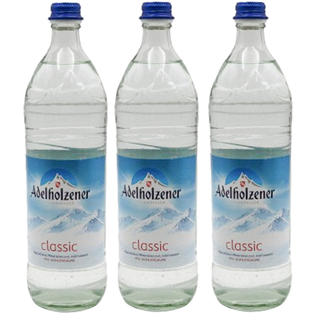 Adelholzener Mineralwasser Classic 0,75l Glasflasche
