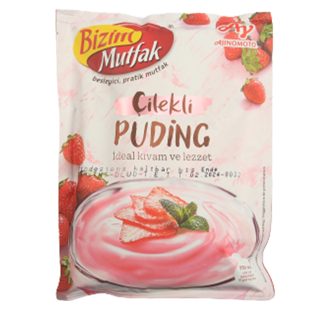BizimMutfak Puding Cilekli - Erdbeer-Pudding