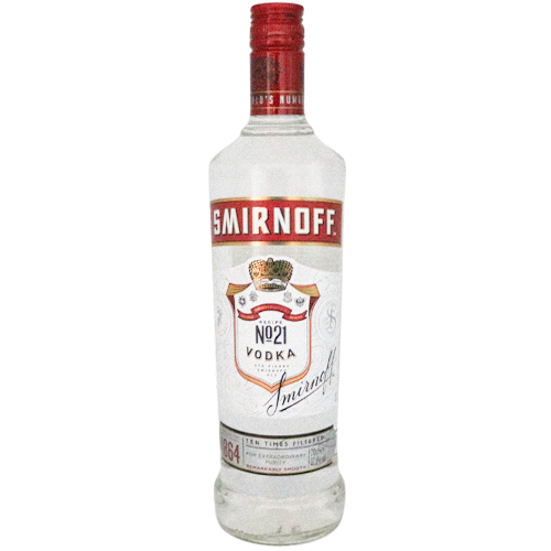 Smirnoff Red No. 21 Premium Vodka Triple Destille