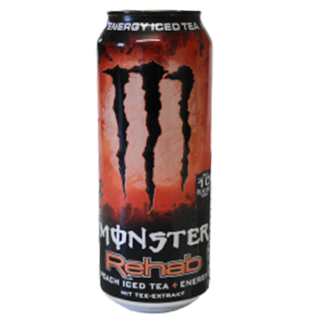 Monster Energy Rehab Peach Tea 0,5l