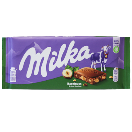 Milka Schokolade Haselnuss