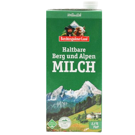 Berchtesgadener Land Haltbare Bergbauern-Milch 3,
