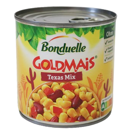 Bonduelle Goldmais Texas-Mix 300g