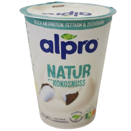 Alpro Natur mit Kokosnuss vegan 400g