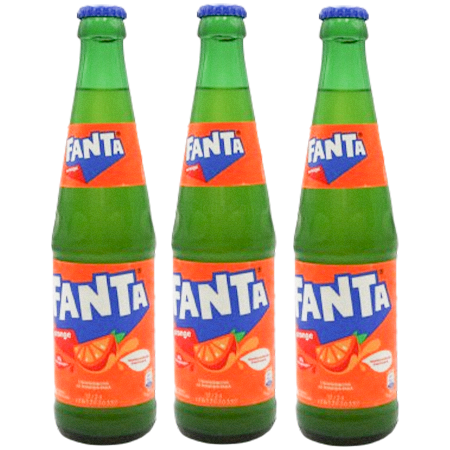 Fanta Orange 0,33l Glasflasche
