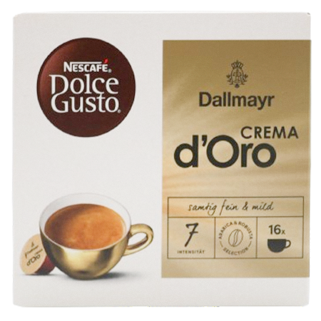 Nescafé Dolce Gusto Dallmayr Crema d'Oro 120g, 16