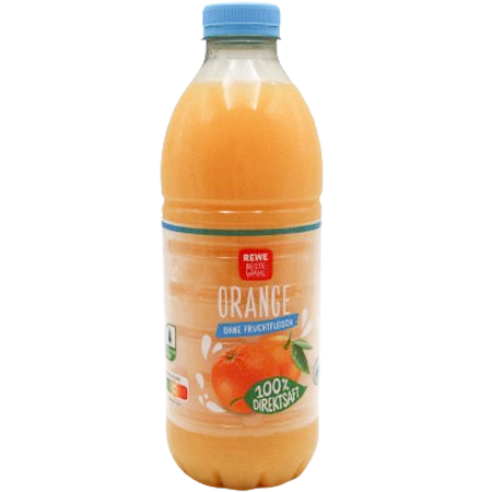 REWE Beste Wahl Orangensaft 100% Direktsaft