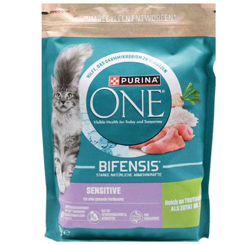 Purina One Bifensis Sensitive Truthahn 750g