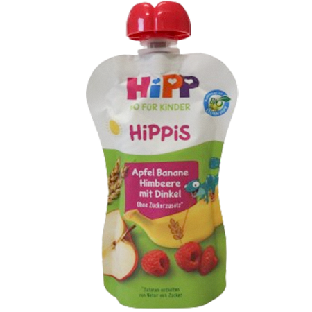 Hipp Hippis Ingo Bio Igel Apfel-Banane-Himbeere m