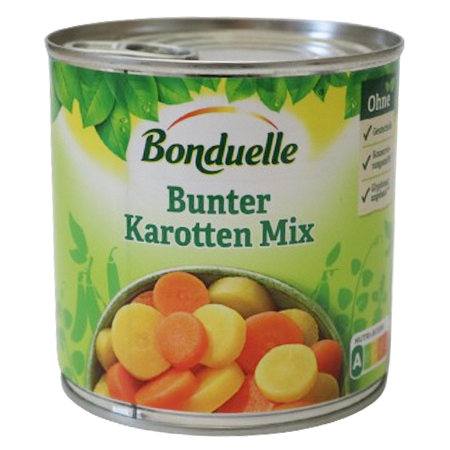 Bonduelle Bunter Karotten Mix 400g