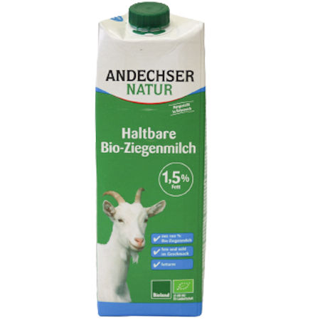 Andechser Bio H-Ziegenmilch 1,5%