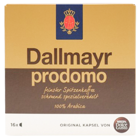 Nescafé Dolce Gusto Dallmayr Prodomo 112g, 16 Kap