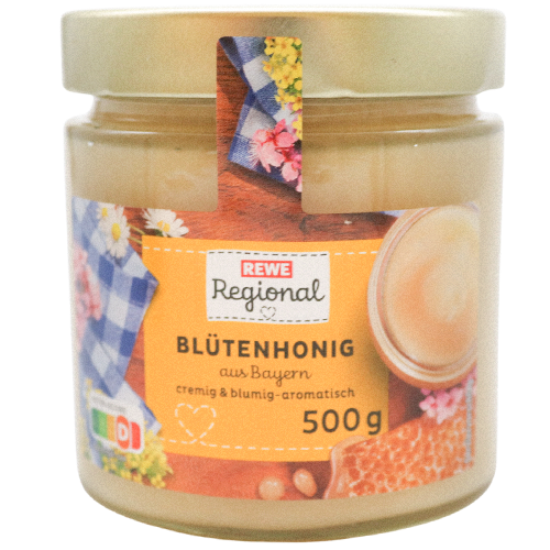 REWE Regional Blütenhonig aus Bayern 500g