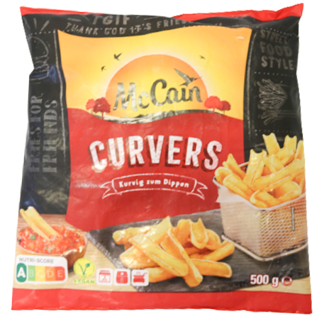 McCain Pommes Curvers