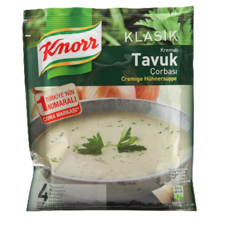 Knorr Kremali Tavuk Corbasi - Cremige Hühnersuppe