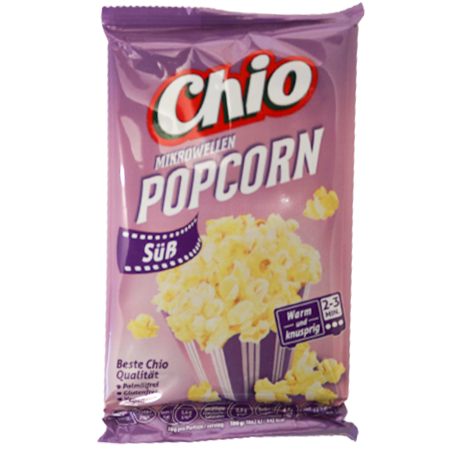 Chio Mikrowellen Popcorn süß