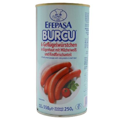 Efepasa Burcu Geflügelwürstchen - Tavuk Sosis