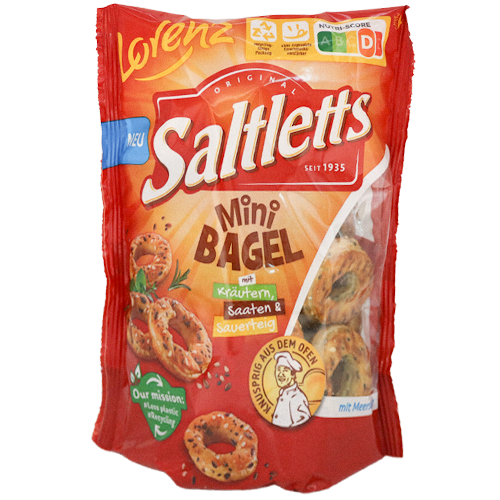 Saltletts Mini Bagel 100g