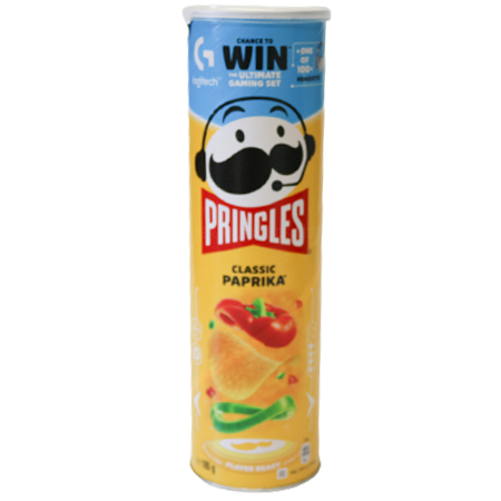 Pringles Classic Paprika Chips 165g
