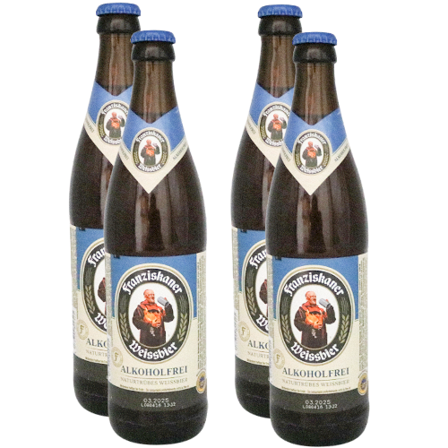 Franziskaner Weißbier alkoholfrei 4 x 0,5l