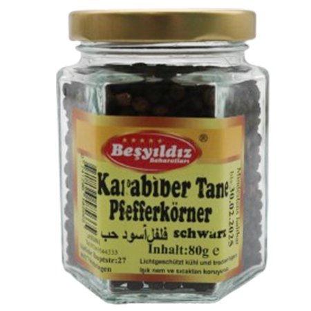 Besyildiz Pfefferkörner Schwarz - Karabiber Tane