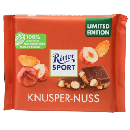 Ritter Sport Knusper Nuss 100g