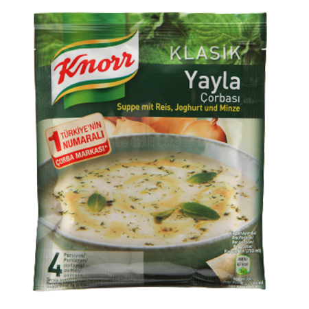 Knorr Yayla Corbasi - Joghurtsuppe mit Reis