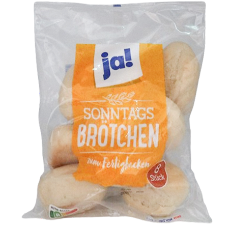 ja! Sonntags Brötchen 8 Stück