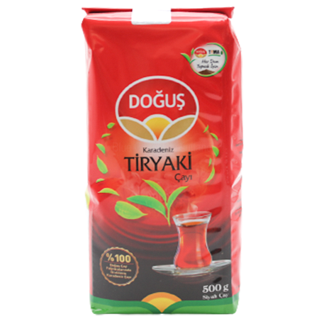 Dogus Exklusive Schwarz Tee - Karadeniz Tiryaki C
