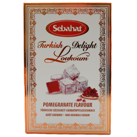 Sebahat Lokum Turkish Delight Granatapfel - Sebah