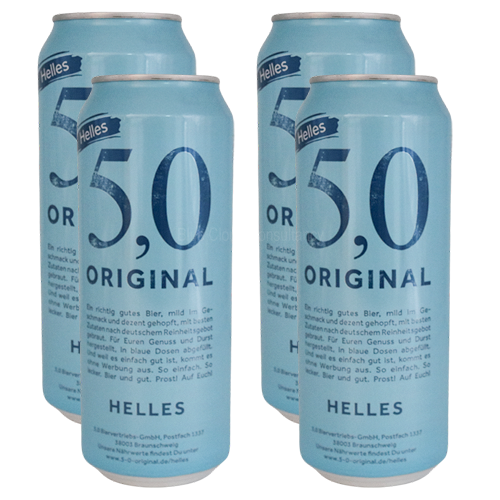 5,0 Original Helles 0,5l