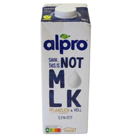 Alpro Not Mlk Haferdrink 3,5% vegan 1l
