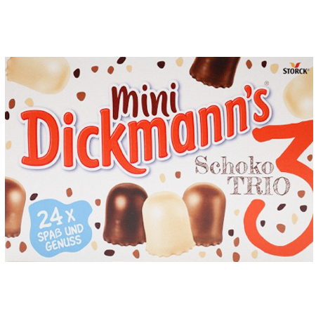 Mini Dickmann's Schoko Trio 200g, 24 Stück