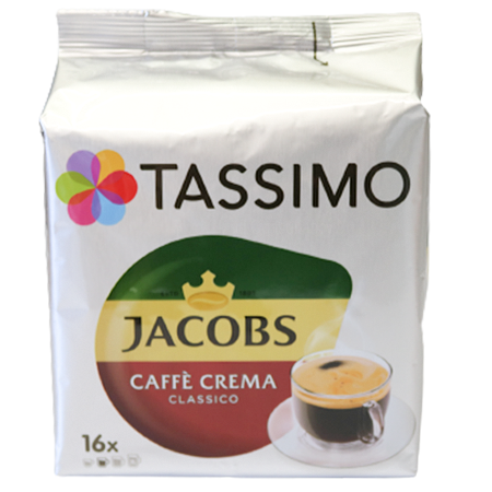 Tassimo Jacobs Caffè Crema Classico 16 Kapseln