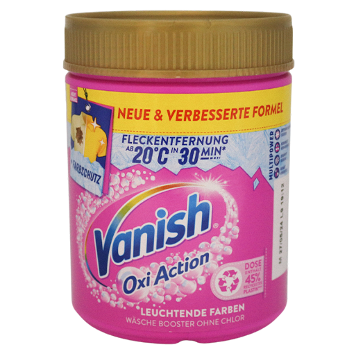 Vanish Oxi Action Fleckenentferner Pink Pulver 55