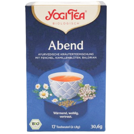 Yogi Tea Bio Tee Abend 30,6g 17 Beutel