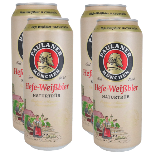 Paulaner Hefe-Weißbier naturtrüb 0,5l