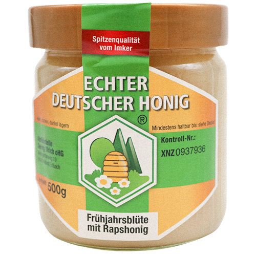 Echter Deutscher Honig Rapshonig 500g