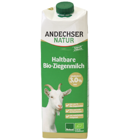 Andechser Bio H-Ziegenmilch 3,0%