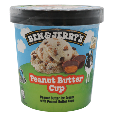 Ben & Jerry's Eis Peanut Butter Cup 465ml