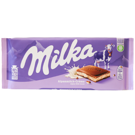 Milka Alpenmilch-Crème