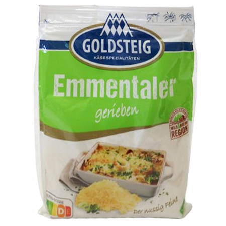 Goldsteig Emmentaler gerieben  45% Fett