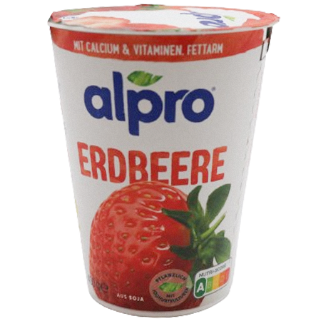 Alpro Joghurtalternative Soja Erdbeere 400g