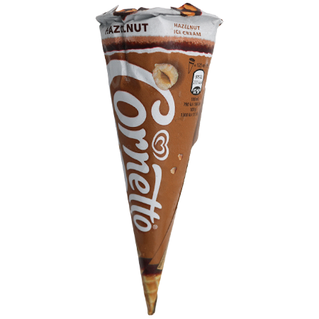 Cornetto Hazelnut Ice Cream 125ml