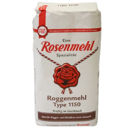 Rosenmehl Roggenmehl Type 1150 1kg