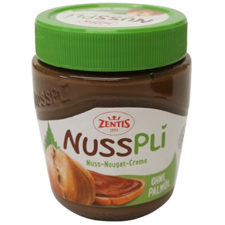 Zentis Nusspli Nuss-Nougat-Creme ohne Palmöl 300g