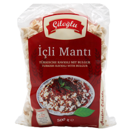Ciloglu Icli Manti - Türkische Ravioli mit Bulgur