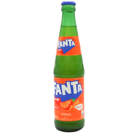 Fanta Orange 0,33l Glasflasche