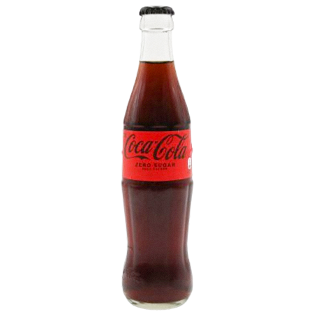 Coca-Cola Zero Sugar 0,33l Glasflasche