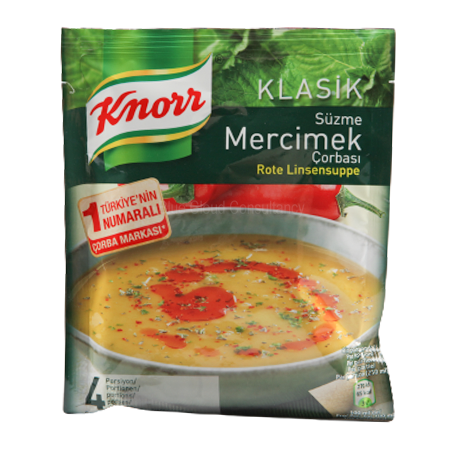 Knorr Mercimek Corbasi - Rote Linsensuppe